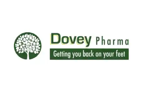 Dovey Pharma logo representing a distributor and stockist of Slyd Lube products