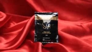 Slyd vaginal lubricant bottle and sachet product shoot for women in Kenya