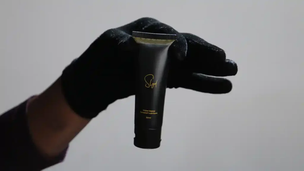 tore shelf display featuring Slyd Lube wholesale lubricant in Kenya